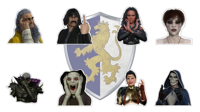 Sticker pack for Telegram - My, Герои меча и магии, Daz3dstudio, Telegram stickers, HOMM II, HOMM I, Might and magic