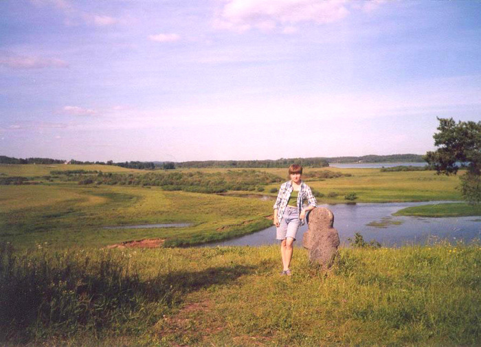 Я на втором курсе, вид с Савкиной горки