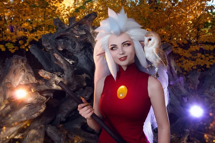 What would an Owl House be without an owl? - Cosplay, Cosplayers, The photo, PHOTOSESSION, Cartoons, The owl house, Eda, Walt disney company, Owl, Birds, Longpost, Agflower