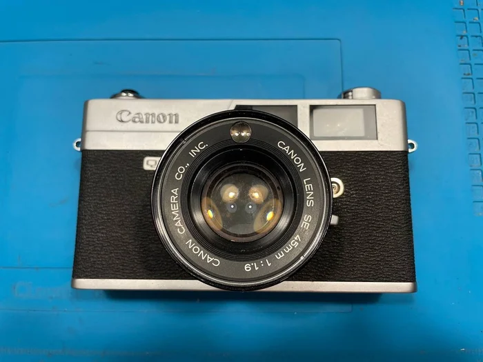 Canon Cannon QL19 repair - My, Repair of equipment, With your own hands, Camera, Film cameras, Canon, Repair, Longpost