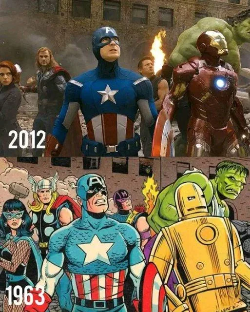 Exactly the same - Images, Comics, Movies, Marvel, Avengers