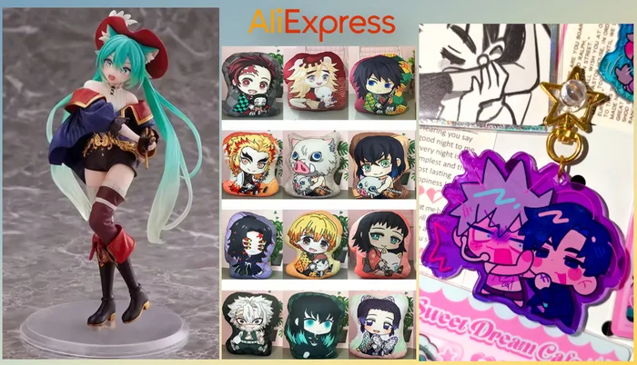 TOP 12 anime-style accessories and products from AliExpress - My, Products, Chinese goods, AliExpress, Electronics, Гаджеты, Anime, Anime, Assembly, Longpost