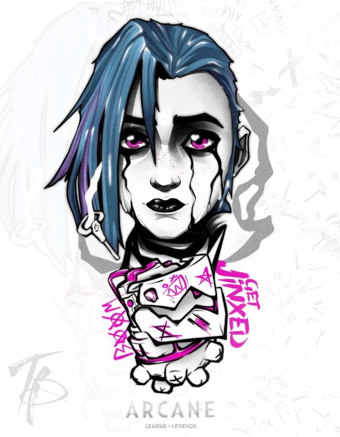  JINX.ARCANE Arcane, Procreate