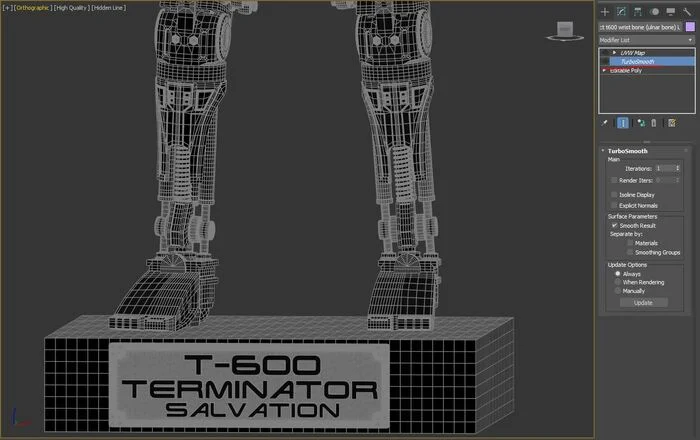 T-600 Terminator Salvation 3D print model - Моё, 3D печать, Моделизм, Покраска миниатюр, Масштабная модель, Терминатор, 3D принтер, Покраска, Стендовый моделизм, Конструктор, Wh miniatures, Длиннопост