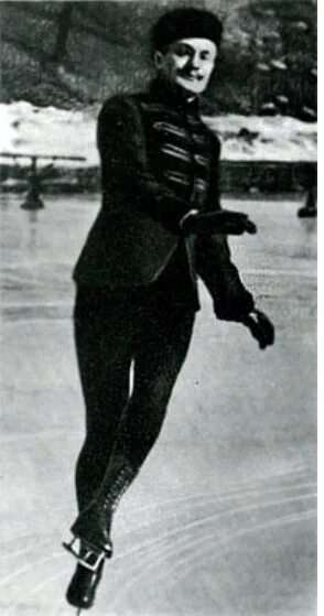 Olympic champion in figure skating at the Summer Olympics in London. Nikolai Panin-Kolomenkin - Figure skating, Saint Petersburg, Biography, Skates, Winter, Olympic champion, Old photo, Black and white photo, Life stories, Longpost, Telegram (link)