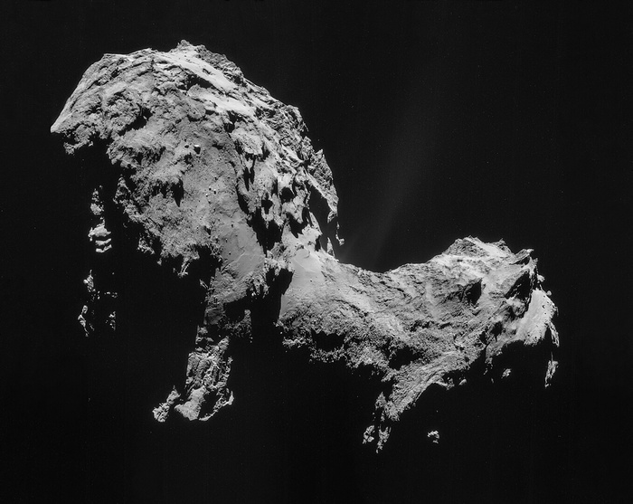  67P/  ,  19  2014    ESA "" /  ESA/Rosetta/NAVCAM