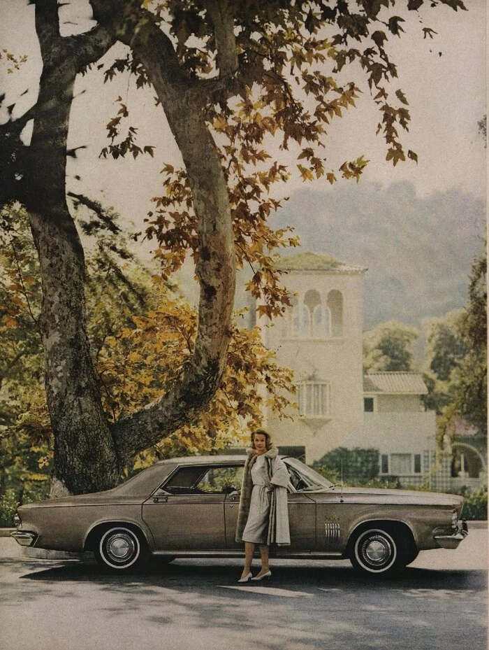 Chrysler New Yorker 1963 & Mrs. Stanley M. Rambaud - My, Actors and actresses, 60th, USA, Auto, Longpost