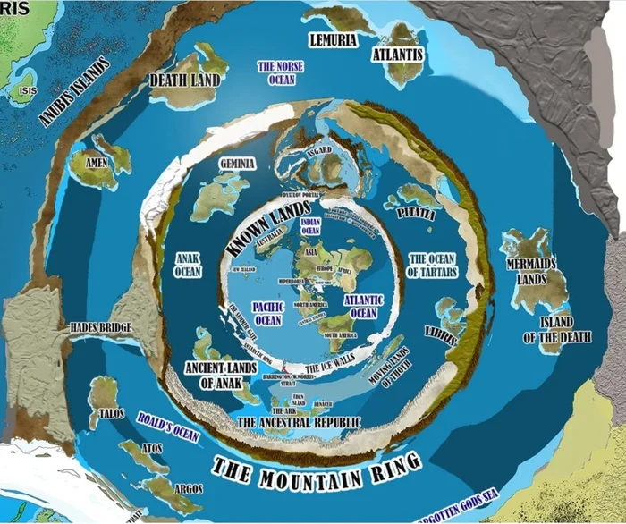 The Earth may actually be much bigger than we've been told - Land, The science, Теория заговора, Antarctica, Planet Earth, Geography, Universe, Planet, Astronomy, Longpost