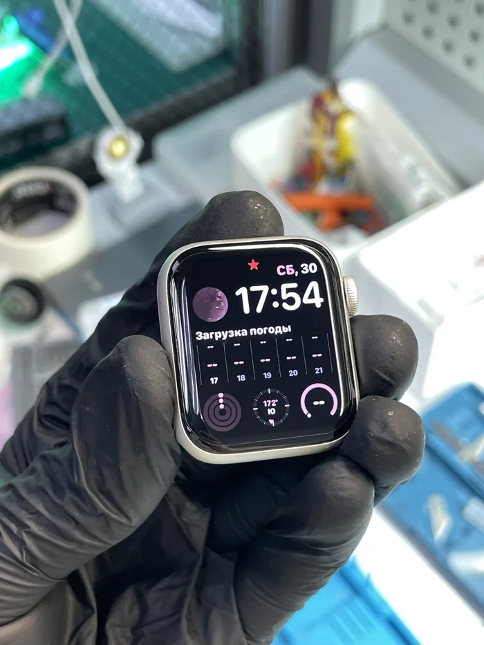 They sent Apple Watch SE 2023 to replace the glass from Orel - My, Apple Watch, Ремонт телефона, Apple repair, Longpost
