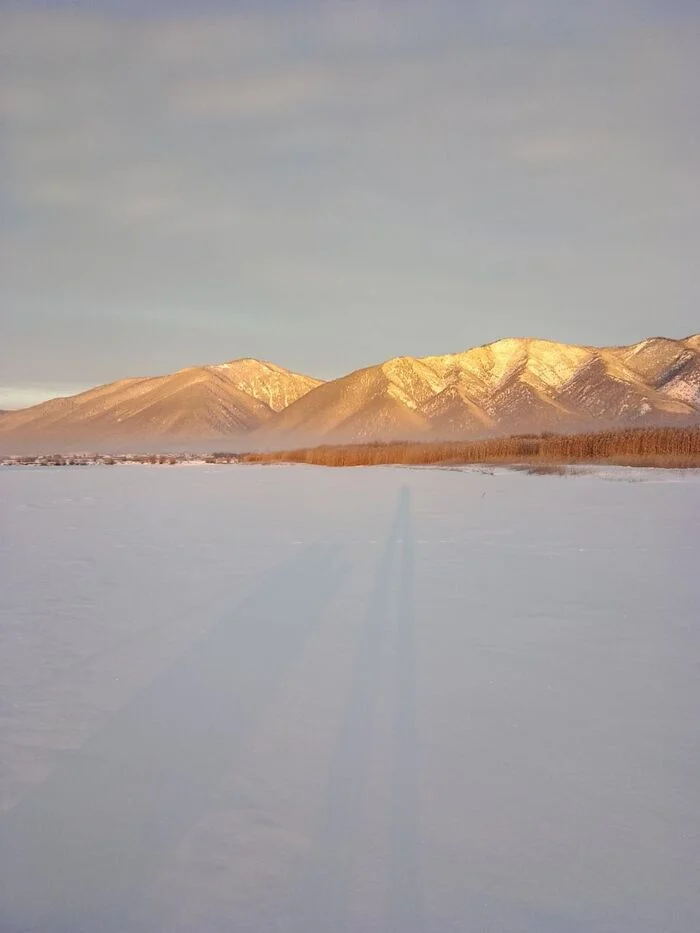 Восход на реке Баргузин - Моё, Восход, Река, Баргузин, Пейзаж, Фотография