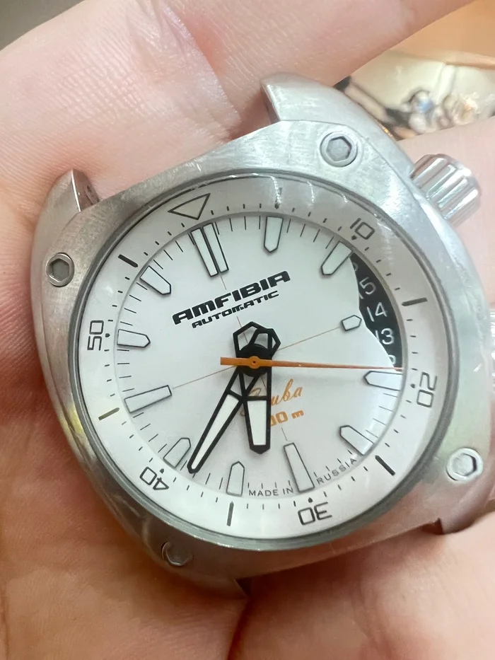 Amphibia Watch - My, Wrist Watch, Accessories, Clock, Nizhny Novgorod, Watchmaker, Cleaning, Watch repair, Amphibian, Longpost