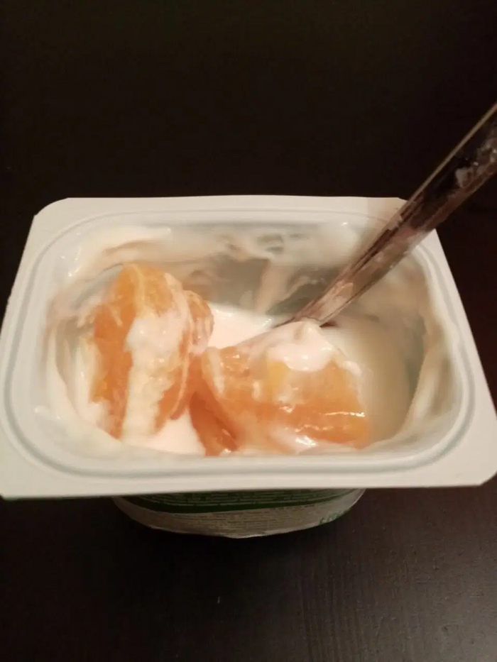 Актибио с мандарином.