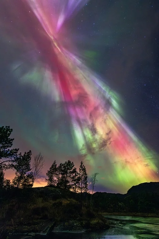 The Northern Lights in all their glory! - Astrophoto, Starry sky, Polar Lights, Night shooting