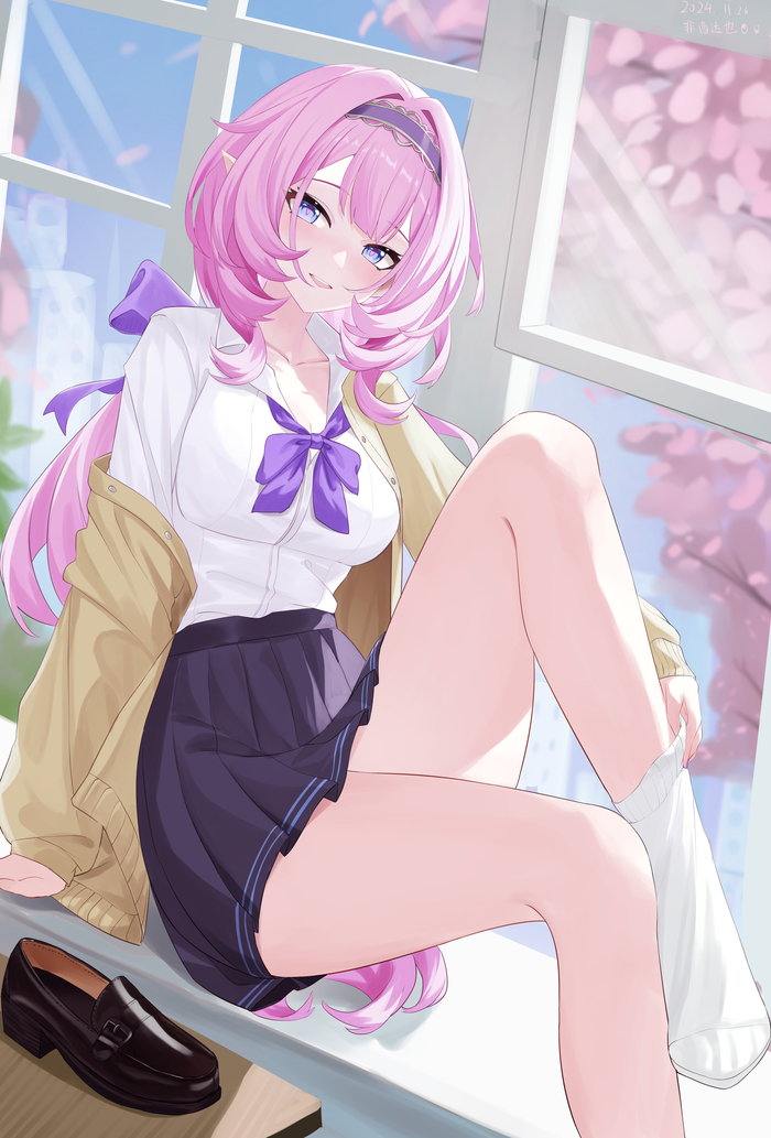 Elysia Anime Art, , Honkai Impact, Elysia, 