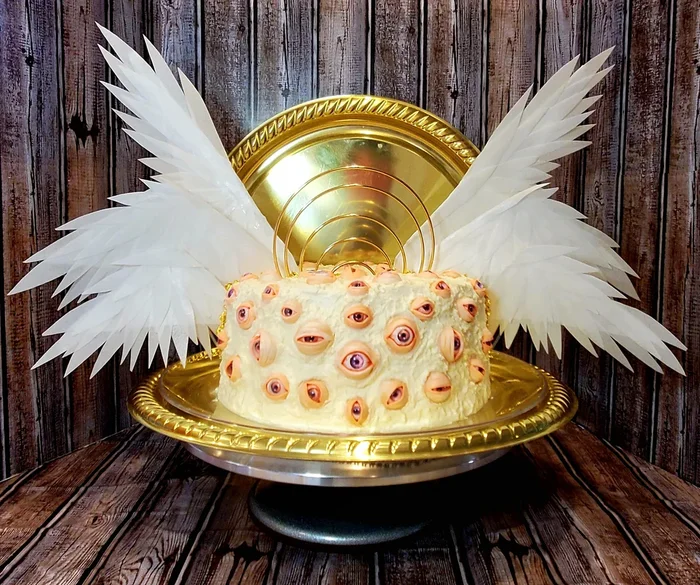 Cake Biblical Angel - Cake, Angel, Bible, Description, Eyes, Wings, Kripota