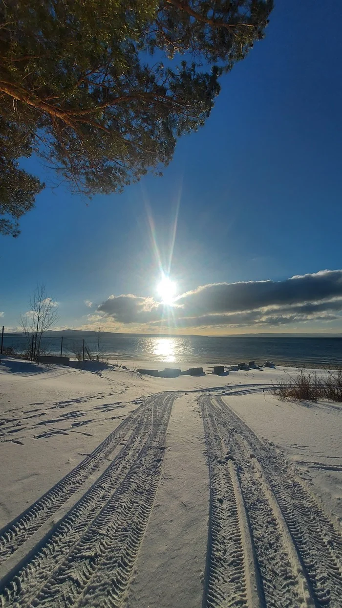 Today on the Bratskoye Sea - Bratsk, Sea, Nature, Camping, Sky, The photo