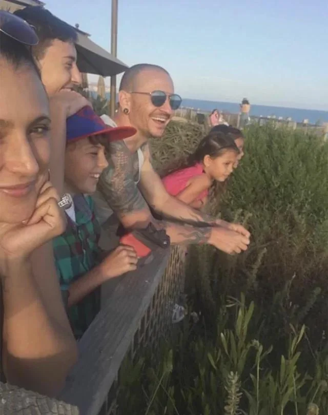 Last photo of Linkin Park frontman Chester Bennington - Chester Bennington, Linkin park, Last thing, The photo, Musicians