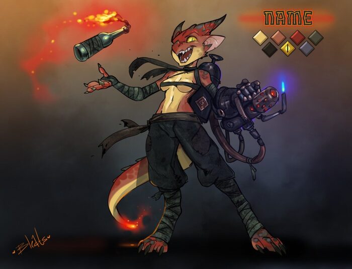 Фурри пироман