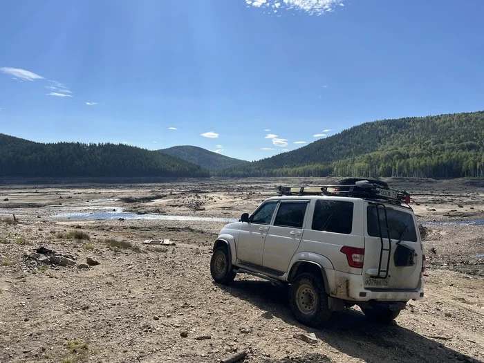 Not quite a tourist Ural. Part 1. Kialimskoe Reservoir - My, Ural, Southern Urals, Reservoir, Catastrophe, Dam, Flooding, UAZ, 4x4, Travels, Travel across Russia, Road trip, Tourism, Lexus, Toyota, Video, Longpost