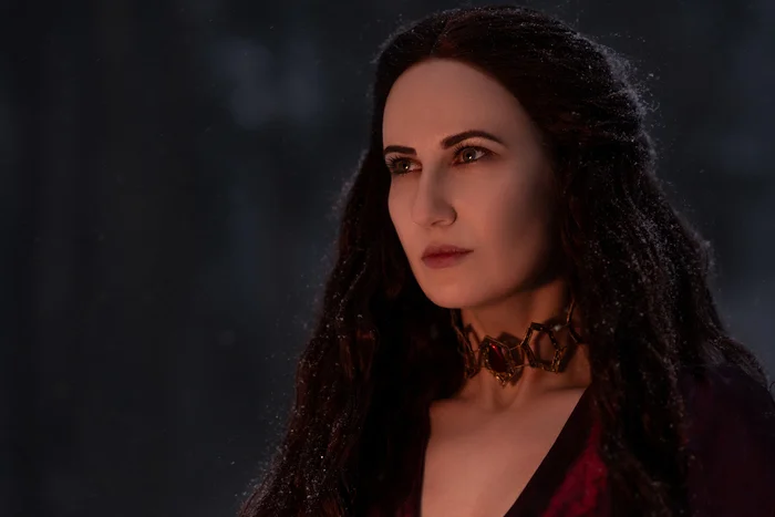 Melisandre, Game of Thrones - My, Cosplay, Foreign serials, Game of Thrones, Melisandre, Longpost