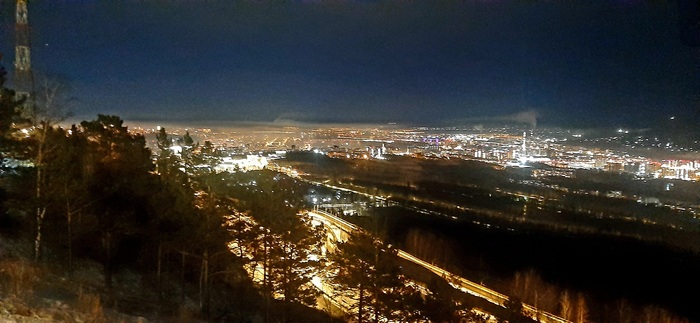 Вечерний Красноярск