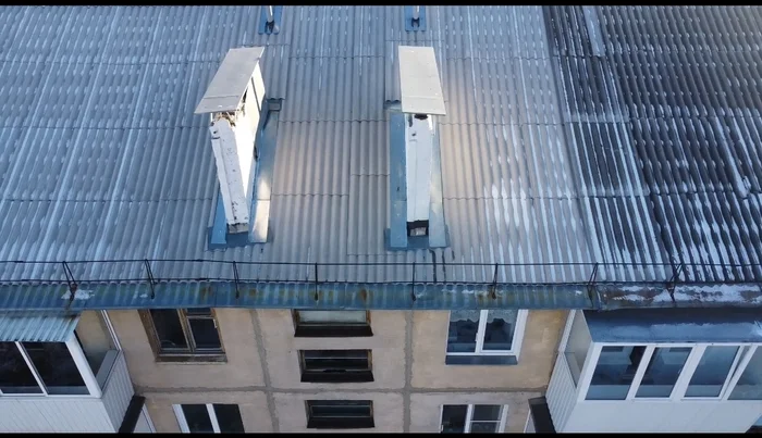 Was the roof of the apartment building repaired correctly? Please advise! - My, The strength of the Peekaboo, Roof, Housing and communal services, Longpost