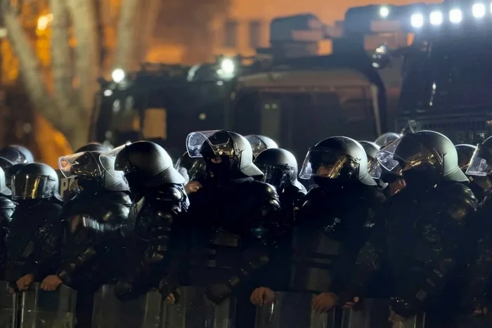 Special forces began clearing the square in front of the parliament in Tbilisi - Politics, Georgia, Protest, Color revolutions, Unauthorized meeting, news, Overclocking, Protests in Georgia