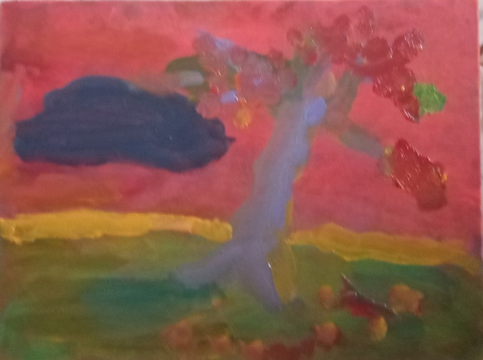 Осень. Холст масло.