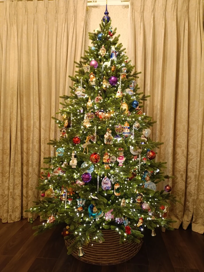 I'm starting a Christmas tree challenge - My, New Year, Christmas decorations