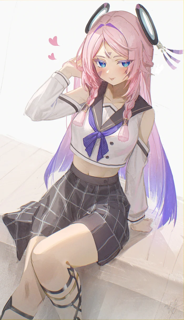 Citlali - Anime art, Anime, Genshin impact, Citlali (Genshin Impact), School uniform