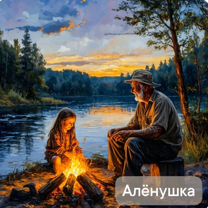 The coincidences here are not accidental, you will tell me all your secrets - My, Призрак, Urban fantasy, Witches, Страшные истории, friendship, Children, Grandfather, Grandchildren, Longpost