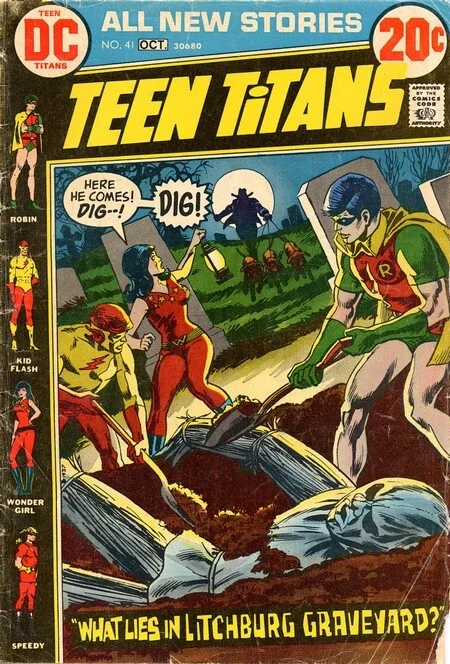 Diving into the comics: Teen Titans #41-50 - Let there be Light...and sound - My, Superheroes, Dc comics, Teen titans, Comics, Comics-Canon, Longpost