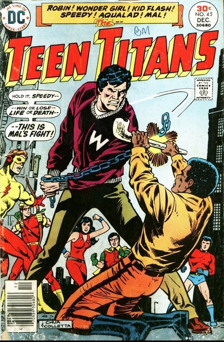 Diving into the comics: Teen Titans #41-50 - Let there be Light...and sound - My, Superheroes, Dc comics, Teen titans, Comics, Comics-Canon, Longpost