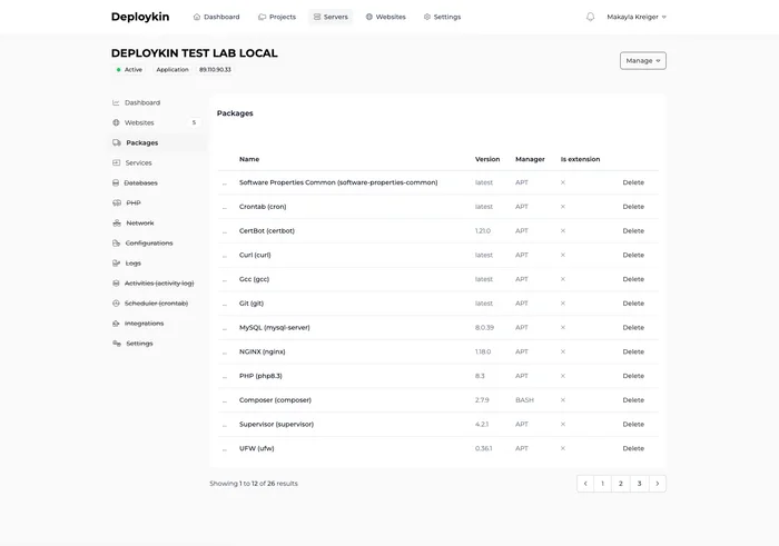 Development of a server management service - My, Startup, Server, Programming, Web, Web Programming