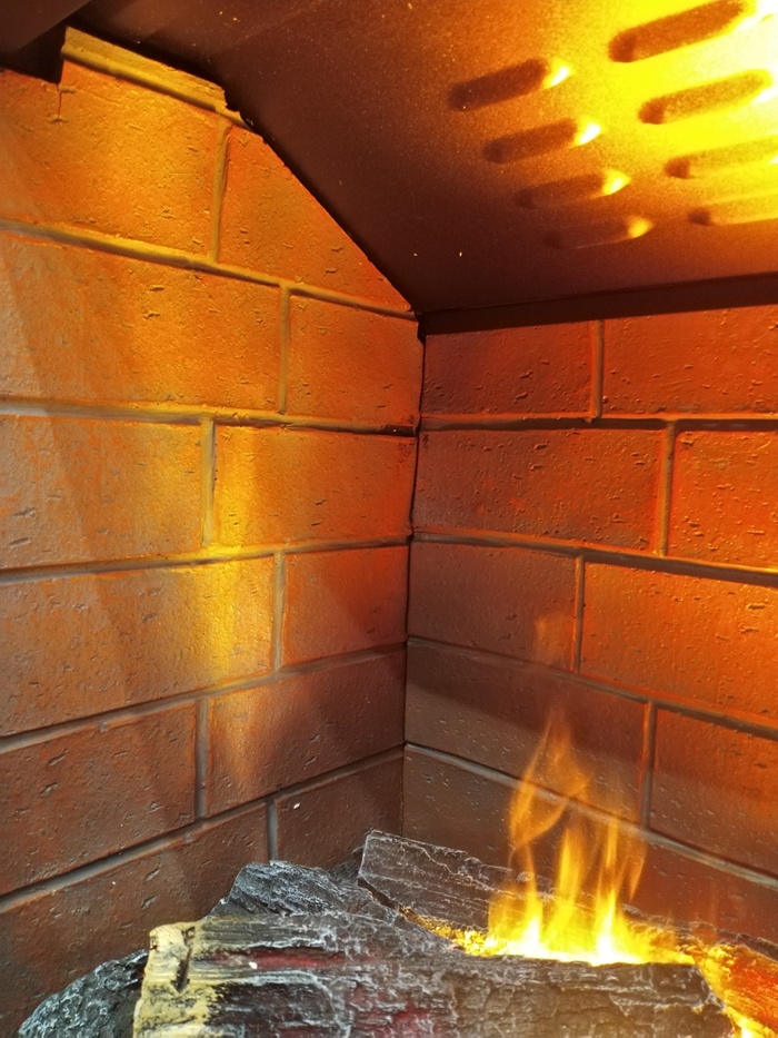 Отблески на боковой стенке