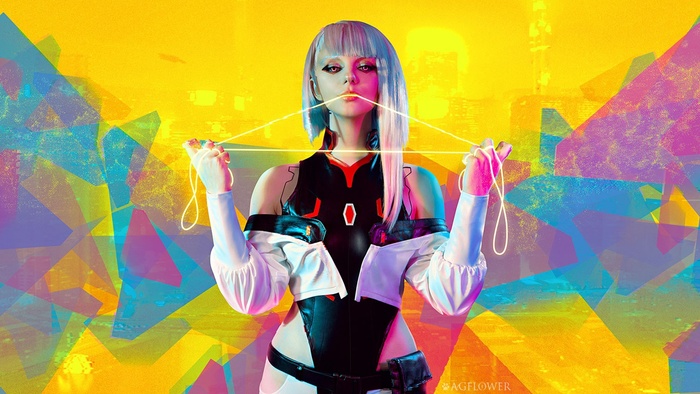        ,       Dior... , , , , Lucy (Edgerunners), Rebecca (Edgerunners), Cyberpunk 2077, Cyberpunk: Edgerunners, , Agflower
