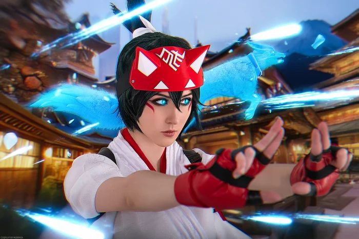 Kiriko Overwatch 2 - My, Fashion model, Cosplay, Cosplayers, PHOTOSESSION, Overwatch, Costume, The photo, Kiriko Kamori, Kitsune, Longpost