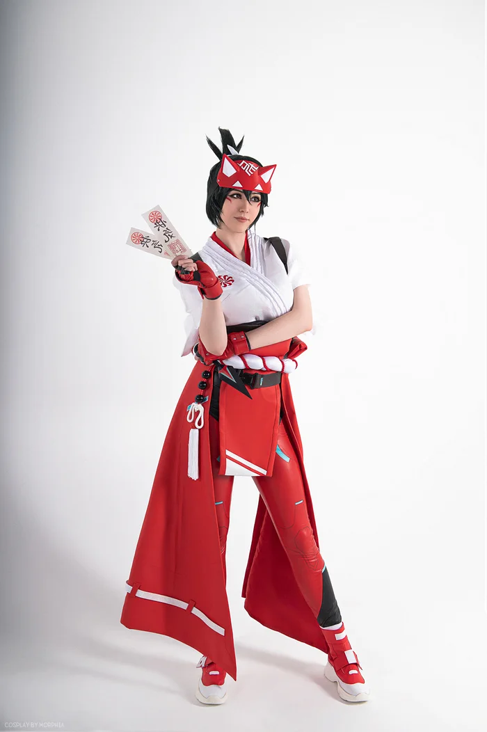 Kiriko Overwatch 2 - My, Fashion model, Cosplay, Cosplayers, PHOTOSESSION, Overwatch, Costume, The photo, Kiriko Kamori, Kitsune, Longpost