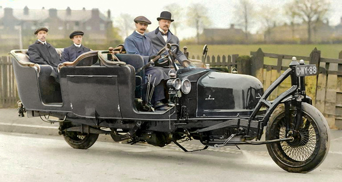 Интересные и местами забавные снимки на автомобильную тематику. 20 раскрашенных фотографий из ХХ века, часть III Старое фото, Фотография, Историческое фото, Ретроавтомобиль, История автомобилей, Авто, 20 век, Колоризация, Автомобильная классика, Длиннопост