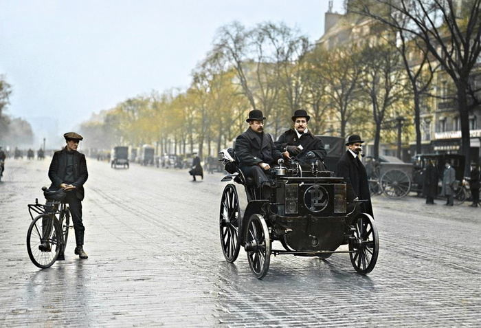 Интересные и местами забавные снимки на автомобильную тематику. 20 раскрашенных фотографий из ХХ века, часть III Старое фото, Фотография, Историческое фото, Ретроавтомобиль, История автомобилей, Авто, 20 век, Колоризация, Автомобильная классика, Длиннопост