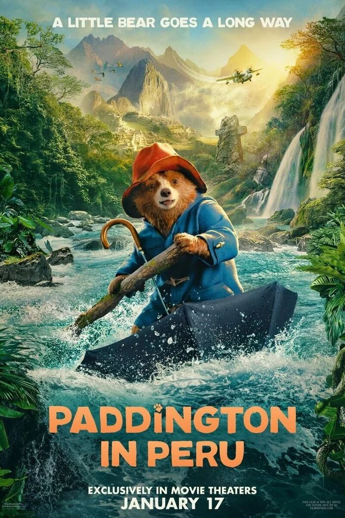 Paddington 3 - Now in Peru - My, Movies, Comedy, Adventures, Video, Youtube, Longpost