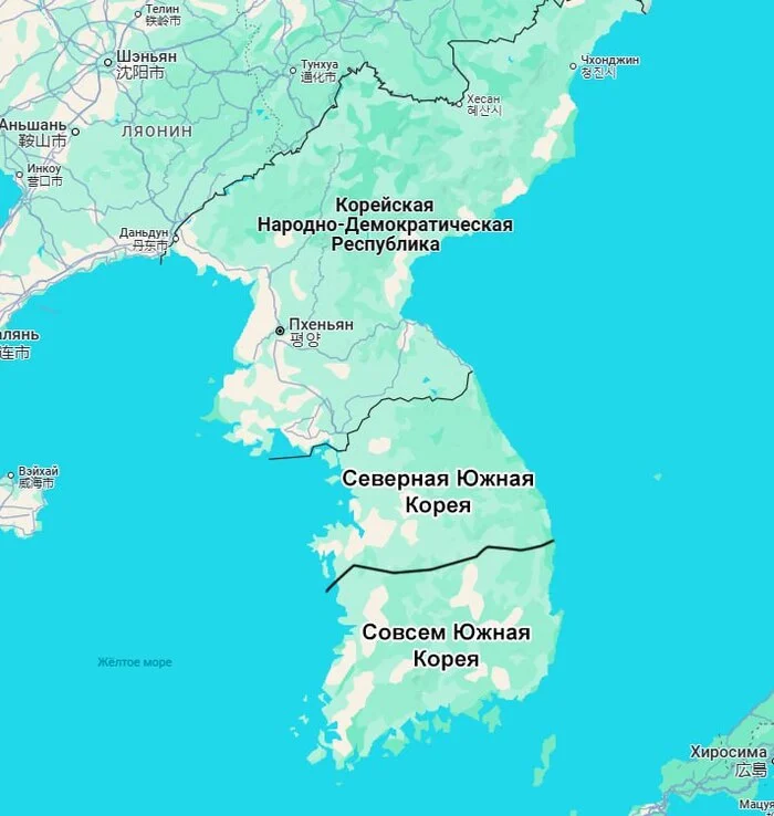 Korea - Humor, Politics, South Korea, World map, Coup d'etat