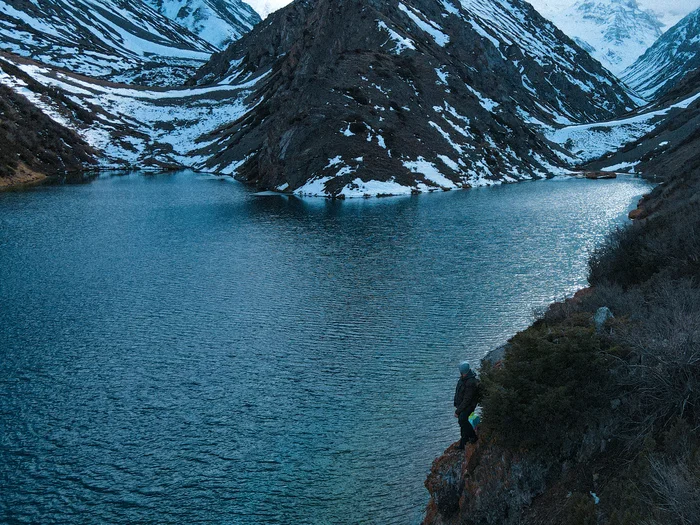 Lake Koksay - My, The photo, The mountains, Landscape, Lake