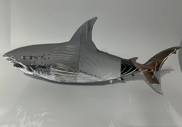 Mirror Parametric Shark - Shark, Presents, Milota, Decorative arts, Decor, Longpost