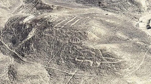 Geoglyphs in the Nazca Desert - My, The science, Scientists, Research, Storm, Sandstorm, Desert, Nazca, Geoglyphs