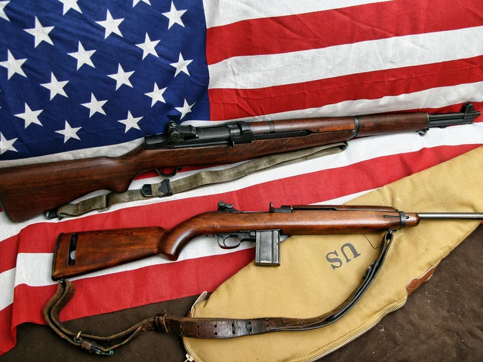 Personally, I prefer the carbine. - Survey, Images, Firearms, Weapon, Rifle, Carbine, Shooting, Armament, The Second World War, USA