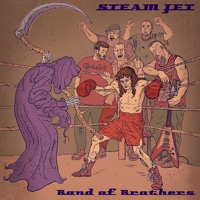 Steam Jet — 2024 - Band of Brothers - Моё, Хард-Рок, Stoner, Рецензия, Клип, Видео, YouTube, Длиннопост