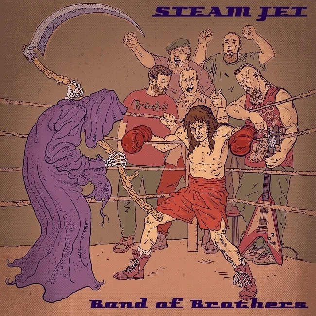 Steam Jet — 2024 - Band of Brothers - My, Hard rock, Stoner, Review, Clip, Video, Youtube, Longpost