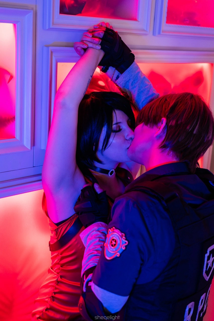   , , , , Resident Evil, Ada Wong, Leon Kennedy, , , , Horny jail