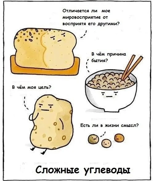 Reflections - Picture with text, Complex carbohydrates, Repeat